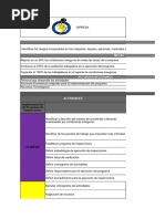 Matriz de Inspecciones