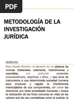 Metodología de La Investigación Jurídica 1