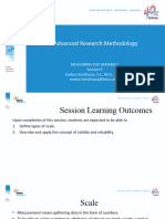 Session 09 - Measuring The Variables