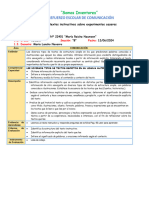 REFUERZO ESCOLAR-COM-Leemos Textos Instructivos Sobre Experimentos Caseros