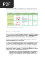 Clasificacion de Palabras