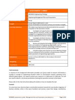 MEM603 - Assessment - 3 - Brief - Management Plan and Presentation - FINAL