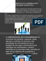 Cómo Se Establecen en Coordinación Los Programas de Mercadotecnia