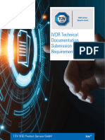 Tuv Sud Ivdr Technical Documentation Submission Requirements