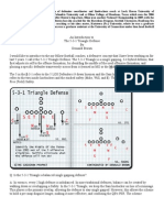 5-3-1 Triangle Defense D. Brown