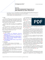 C747-93 (2010) E1 Standard Test Method For Moduli of Elasticity and Fundamental Frequencies of