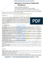 Predictive Maintainence System For Industrial Machinery