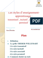 Les Styles D'enseignement