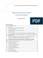 First Draft - Capacity Assessment Report MNE Institut - M.Marković