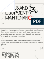 Tools and Equipment Maintenance