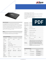 An Example - SSD 256GB en Datasheet