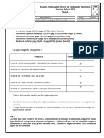 Sujet Principale Preparation Et Industrialisation Du Produit Industriel 2021