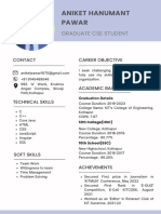 Aniket Pawar - Resume