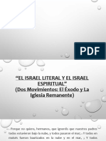 El Israel Literal y El Israel Espiritual