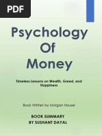 Psychology of Money - Sushant Dayal