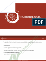 AULA 02 - Principais Benefícios Previdenciários Existentes e Fragilidades Da Reforma Previdenciária Neoliberal