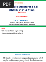 Hydraulic Structures I & II (HWRE-3131 & 4132) : Jigjiga University - IOT