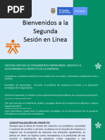 2 Sesión en Linea Pensamiento - Empresarial