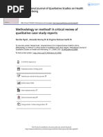 Hyett, N., 2014. Methodology or Method