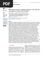 GEDI Waveform Metrics in Vegetation Mapping-A Case