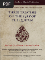 Three Treatises On The I'Jaz of The Qur'An