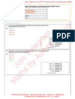 SSC CHSL 2023 Mains Answer Key (English) - 1