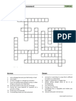 Adjectives Crossword2