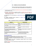 Unidad I Semana 4b Enlaces Quimicos PDF