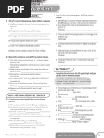 Achievers B1 Grammar Worksheet Consolidation Unit 7