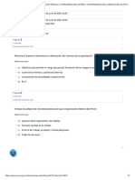 EXAMEN DE RECUPERACIÓN MÓDULO 4. ESTRATEGIAS DE CONTROL Y MANTENIMIENTO EN LA GESTIÓN DE LOS FACTORES PSICOSOCIALES - Revisión Del Intento - Inicio