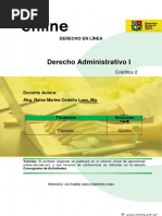 Compendio U1 Derecho Administrativo 1 2023 - 2024