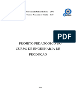 DEP - PPC (Projeto Pedagógico Do Curso) de Engenharia de Produção