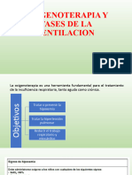 Oxigenoterapia y Fases de La Ventilacion