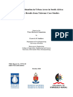 Design Flood Estimation in Urban Areas in SA - Prelim Results