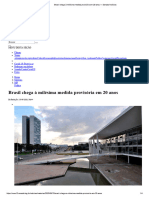 Brasil Chega À Milésima Medida Provisória em 20 Anos - Senado Notícias