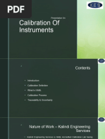 Calibration Presentation