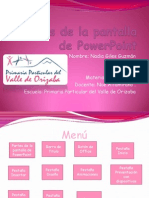 Partes de La Pantalla de Power Point