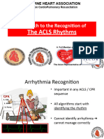 APPROACH TO ACLS RHYTHMS by Dra. Adviento 11.11.16