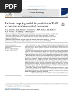 20.1 Radiomic Mapping Model For Prediction of Ki-67 Expression in Adrenocortical Carcinoma