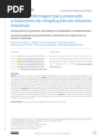 Ações de Enfermagem para Prevenção e Tratamento de Complicações em Estomias Intestinais