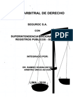 Arbitraje Sunarp - Seguroc