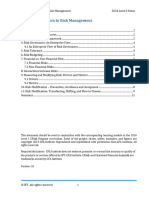 LM06 Introduction To Risk Management IFT Notes