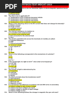 Mdcat-2023 Physics Portion