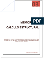 3.-Memoria de Cálculo