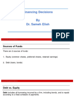 Financing Decisions by Dr. Sameh Elish: Financial Management Diploma