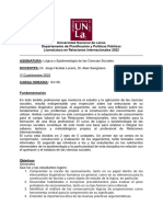 2022 UNLA - PROGRAMA Lógica y Epistemología en Las Ciencias Sociales