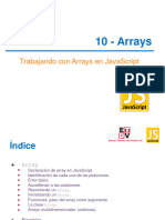 JavaScript 10 - Arrays