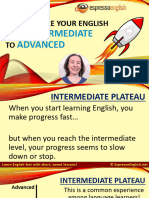 NOTES How To Take Your English From Intermediate To Advanced