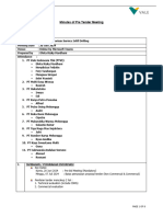 MoM Prebid Meeting T#2970 Laboratorium Service Infill Drilling CL