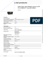 Tableros de Distribución Eléctrica NF - EJB34070